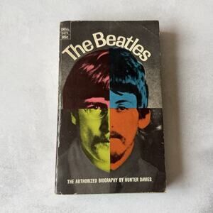 Vintage 1969 The Beatles Hunter Davies Paperback Bio Book First Dell Printing